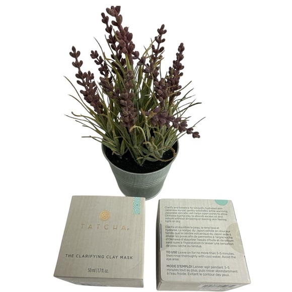 TATCHA The Clarifying Clay Mask Exfoliating & Pore-Refining $70 MSRP - Picture 5 of 13